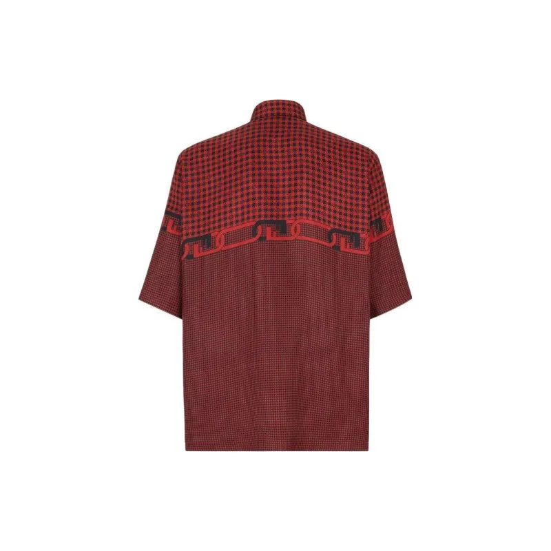FENDI Shirts Men Red-1
