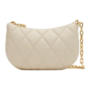 Burberry Rocking Horse Lambskin Crossbody Bag Shoulder Bag Women's Beige