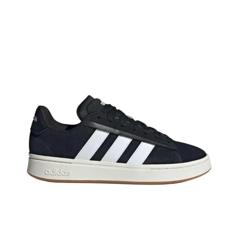 Adidas GRAND COURT ALPHA Anti Slip Wear Resistant Low Top Skateboard Shoes Men's Black-1