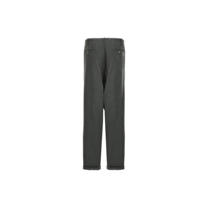 Magliano People's High Waisted Tapered Leg Trousers-1