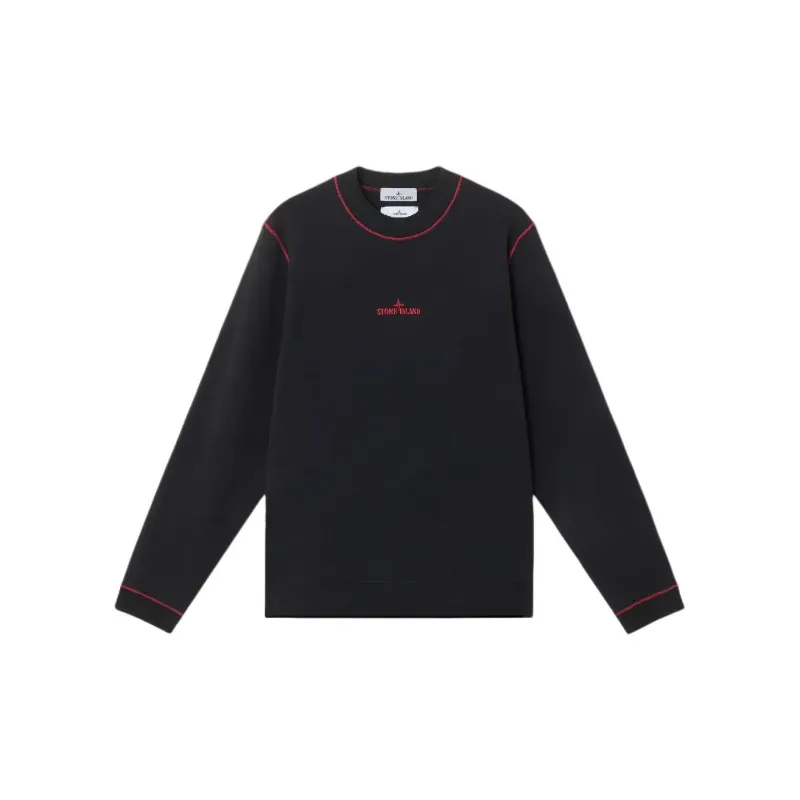 STONE ISLAND Snake Year Limited Collection Sweatshirts Unisex Black-1