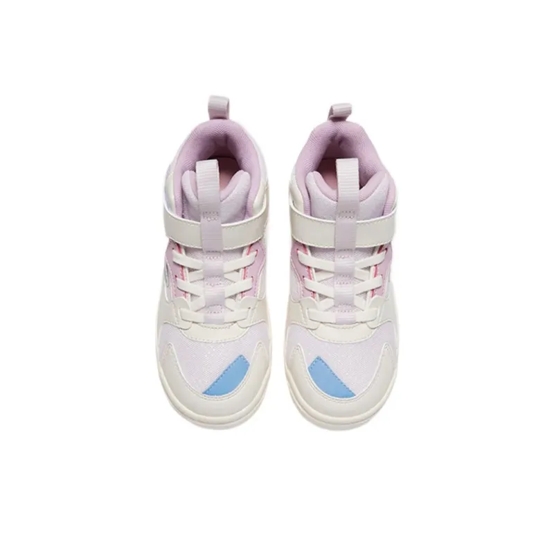 FILA KIDS Non-slip Breathable And Wear-resistant Kids' Running Shoes Milk White/Calcite Powder Kids'-2