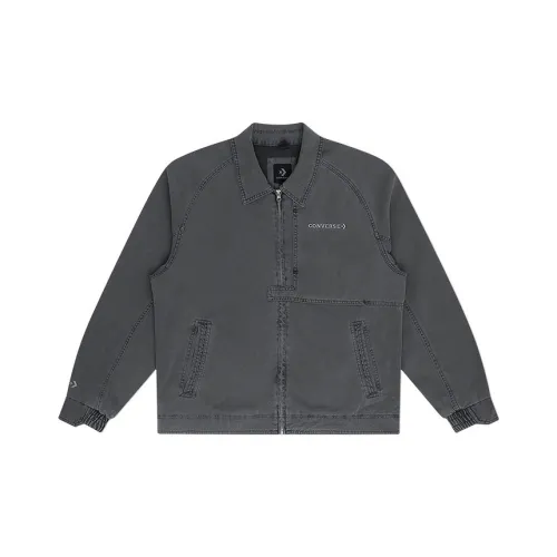 Converse Jackets Coats Unisex Gray