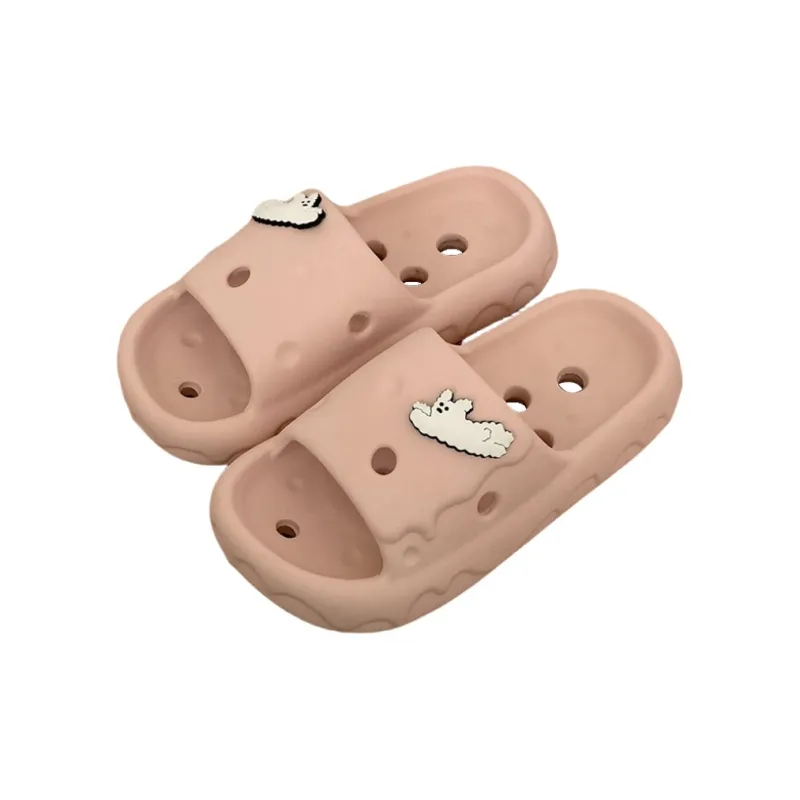 SHIGUDE Home Slippers Unisex, Light Yellow-5