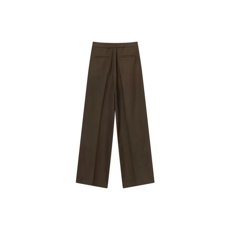 E.land Casual Pants Women's Hunter Green-1