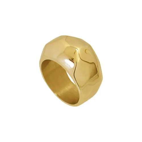 ANARTXY Steel Rings Women's Gold/Silver