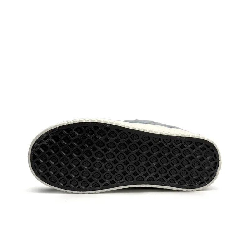 Mengsai Thermal Coverage Low Top Skateboard Shoes Women's Moon Blue-5