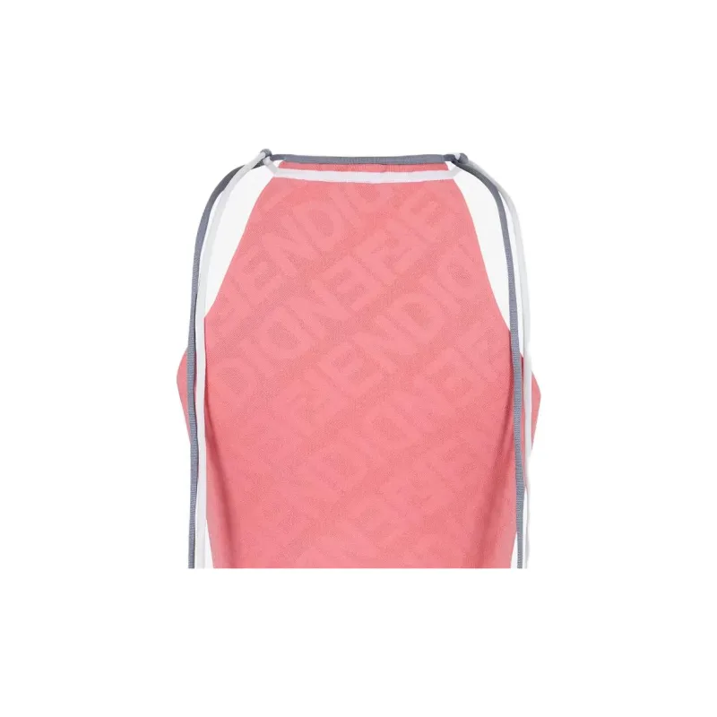 FENDI Contrast Trim Strapped Top-5