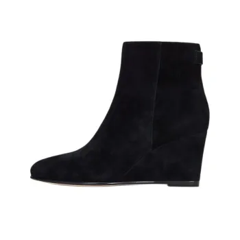 LAUREN RALPH LAUREN Sherry Ankle Boots 7cm Women's Black