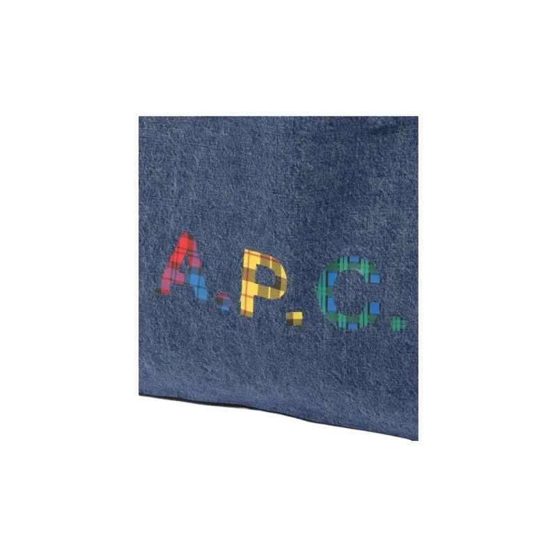 A.P.C Logo Printed Handbag-5
