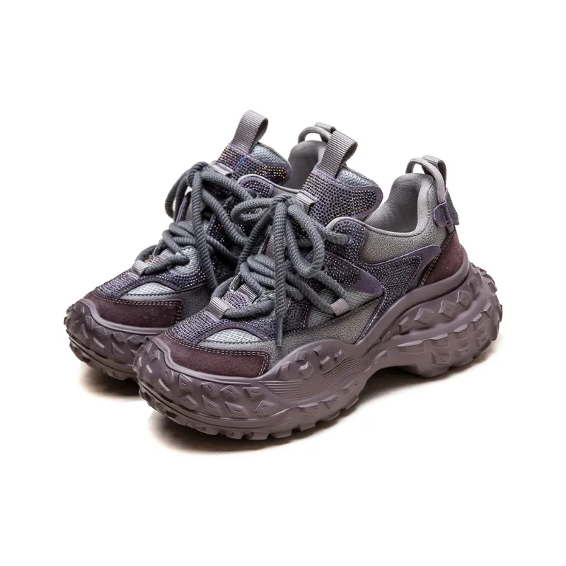 Jay Height Increasing Low-Top Chunky Sneakers Women's-1
