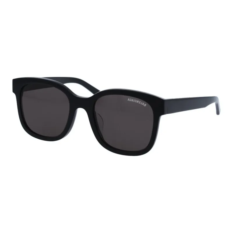 Balenciaga Acetate Square Sunglasses Women's Black-0