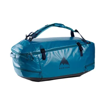 BURTON Multipath Nylon Double Shoulder Portable Travel Bag 90L Unisex Blue