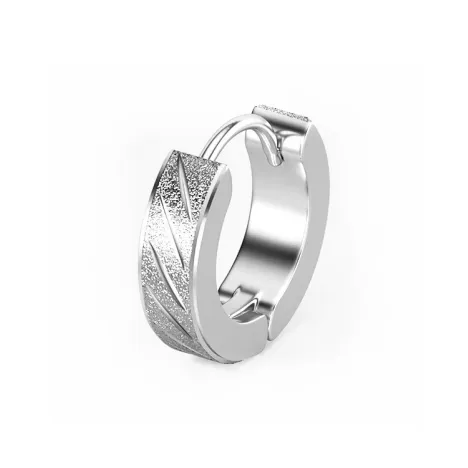 ZWU Titanium Steel Earrings Unisex-4