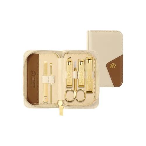 THREE SEVEN 777 Scissors Nail Clipper Nose Hair Trimmer Household Scissors Business Gift Box Set