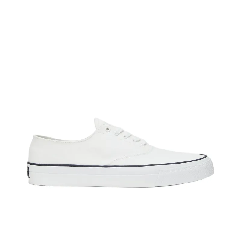 Polo Ralph Lauren Keaton Low-Top Canvas Shoes Men's White-1