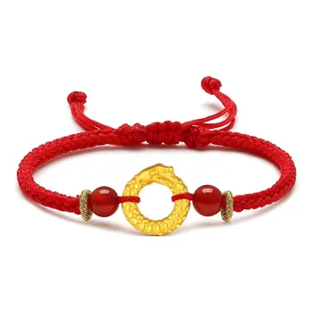 QIANCHANG Gold Bracelet Unisex
