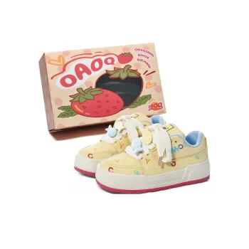 OAOQ Slip Resistant, Abrasion Resistant, Lightweight, Breathable, Height Increasing Low Top Skateboard Shoes Women's
