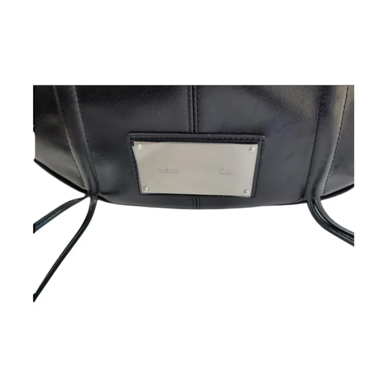MATIN KIM PU Handbag, Shoulder Bag Unisex Black-3