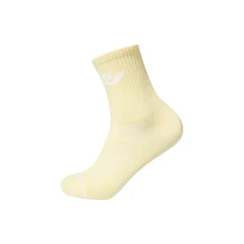 Saucony Mid Calf Socks Unisex 1 Pack Clear Yellow