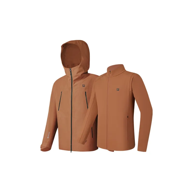 FILA Jackets Men Ochre-3