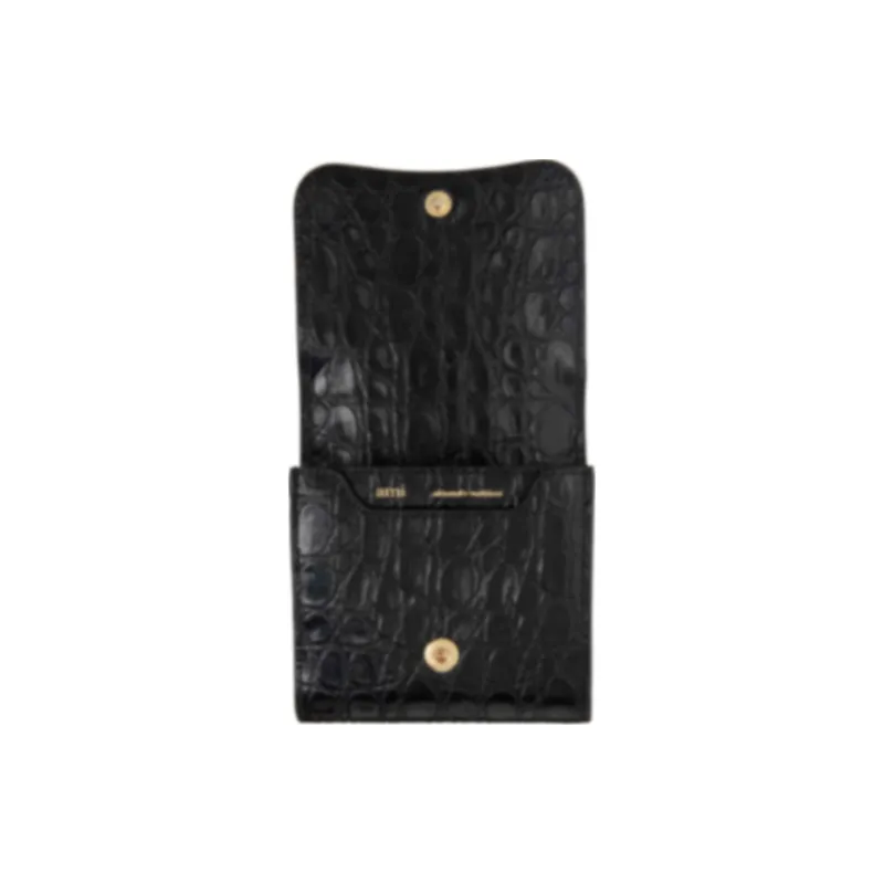 AMIPARIS Cow Leather Wallet Men's Black-2