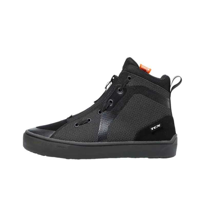 DAINESE Anti Slip Wear Resistant High Top Cycling Shoes Men's Black-0
