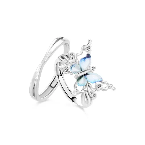 Kim Ka Fook S925 Silver Rings Unisex