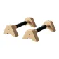 Thickened Pine Wood[40cm]Russian Pine Stand 1 Pair[Includes Hand Grip+Slip-Resistant Pad]