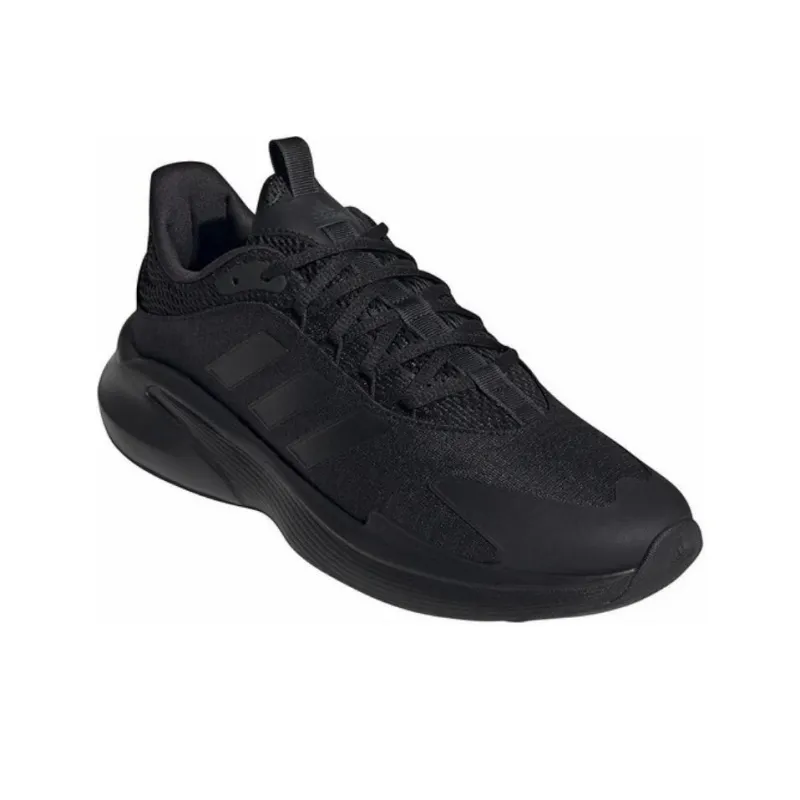 Adidas Alphaedge Anti Slip Wear Resistant Low Top Casual Running Shoes Men's Black-2