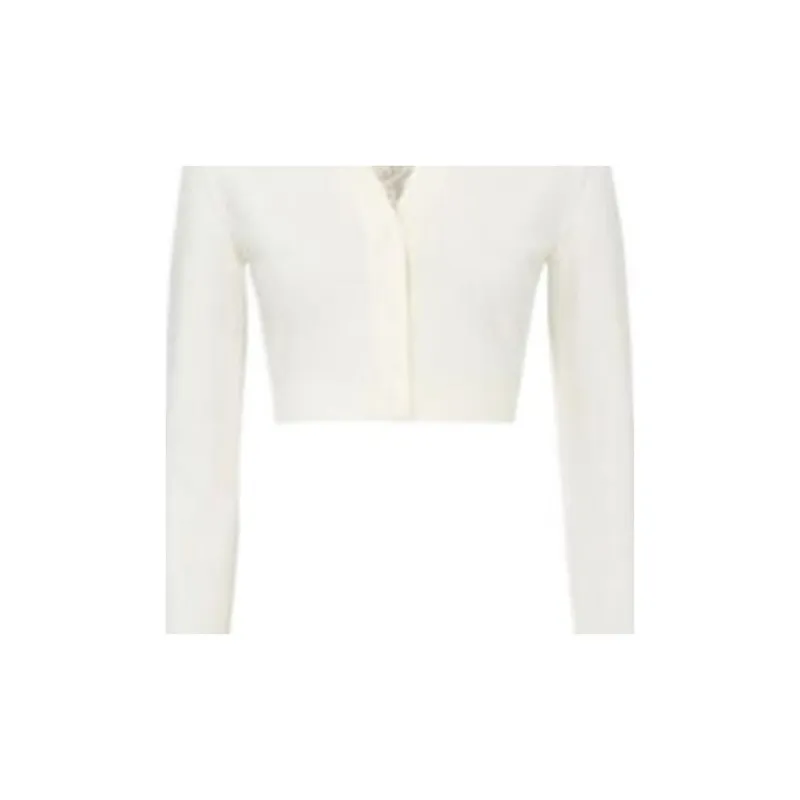 FENDI Crop Tops Women's White-2