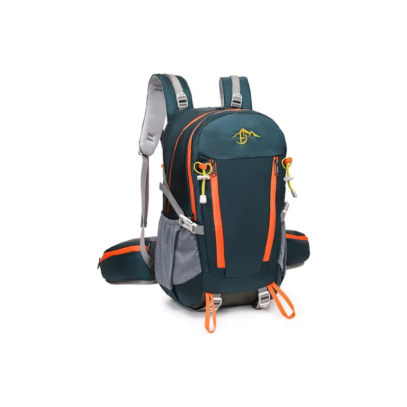 AUNG Nylon Backpack Regular Unisex Green/Black/Yellow/Blue/Black-10
