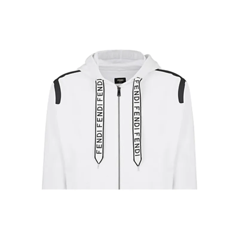 FENDI Jackets Men White-4