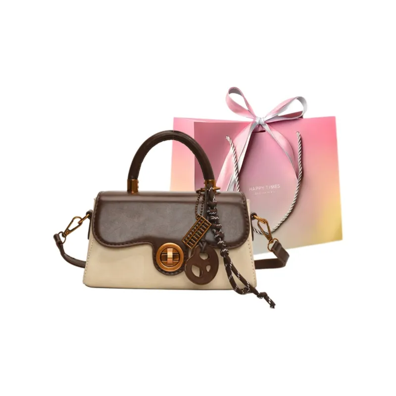 Yalu PU Shoulder Bag, Crossbody Bag, Handbag Regular Women's Coffee/White/Brown/Black-4
