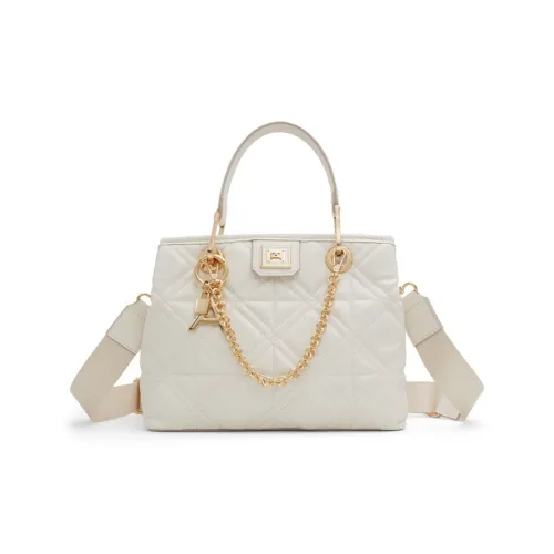 ALDO Artificial Leather Crossbody Handbag Medium Size Women's White/Black/Mixed Color