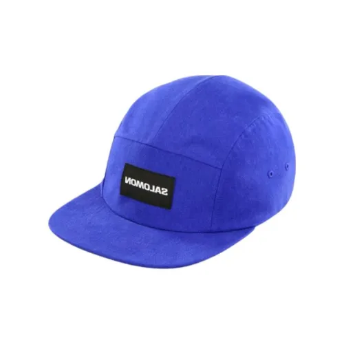 SALOMON Cotton Baseball Caps Unisex Blue