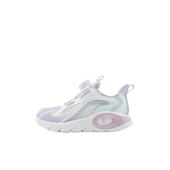 QIAODAN Anti Slip Wear Resistant Low Top Kids' Running Shoes Tulle Purple / Jordan White Children Aged 3 7 Years Old