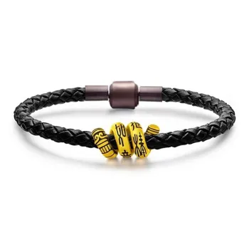 YASHENGZHUBAO Gold Bracelet Men