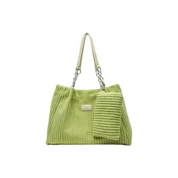 OKEKE Pu Handbag Shoulder Bag Regular Unisex Black/Green/Red/Brown