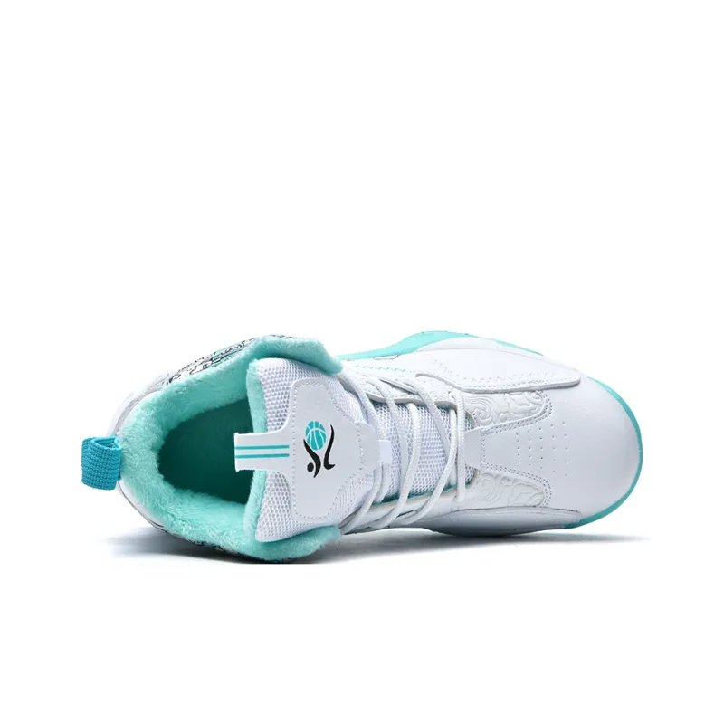 SOURCE Cushioning Anti Slip Wear Resistant Coverage Lightweight Rebound High Top Basketball Shoes Unisex-5
