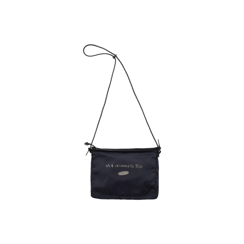 KEEN Nylon Portable Crossbody Bag Shoulder Bag Unisex Black-3