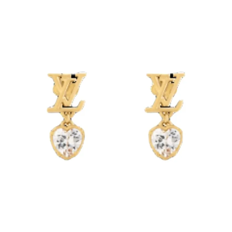 LOUIS VUITTON Lv Iconic Heart Earrings-0