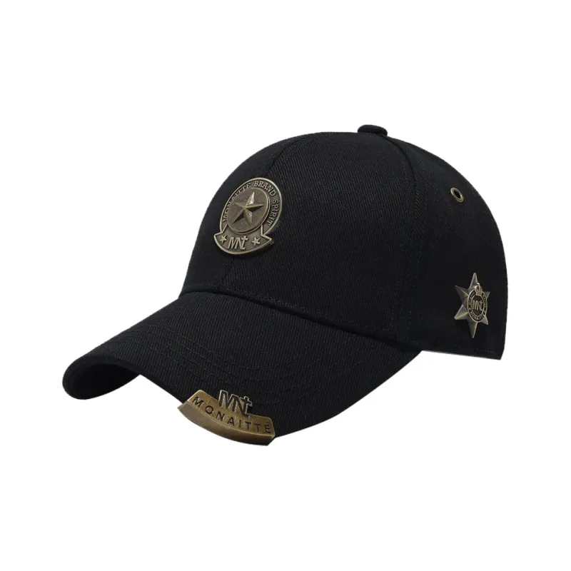 MONAITTE || Cotton Baseball Caps Unisex-0