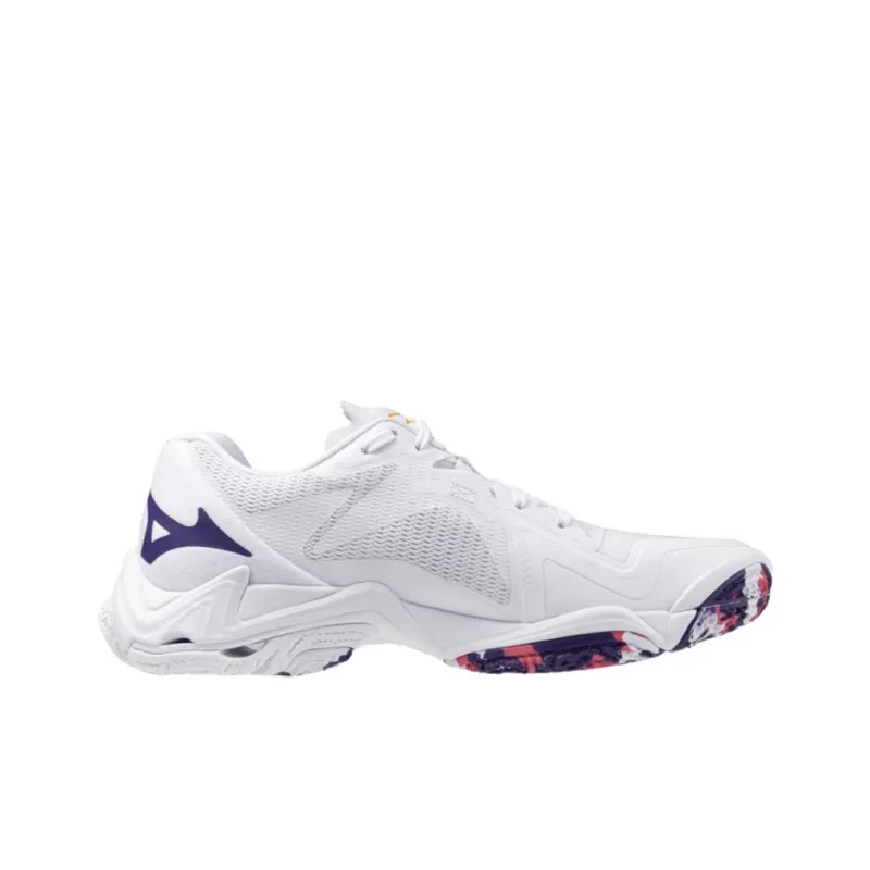 Mizuno Women's Wave Lightning Z8 'White Violet Indigo' Women's-1