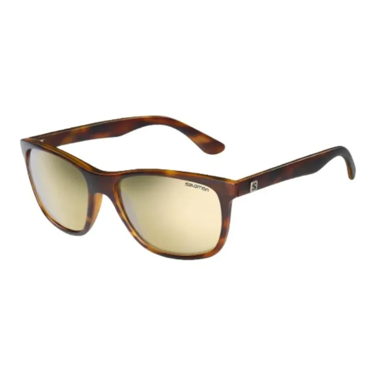 SALOMON Round Sunglasses Unisex Brown-0