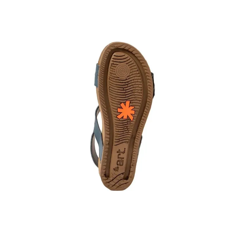 Art I LIVE Strap Sandals 4.5cm Women's Blue-4