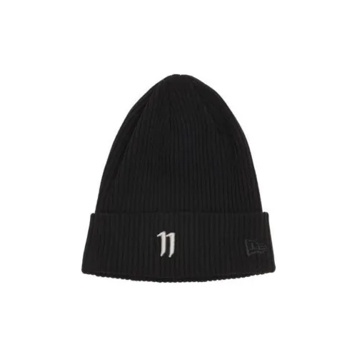 AOC Cotton Beanies Unisex Black