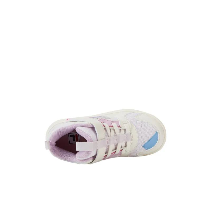 FILA KIDS Non-slip Breathable And Wear-resistant Kids' Running Shoes Milk White/Calcite Powder Kids'-1