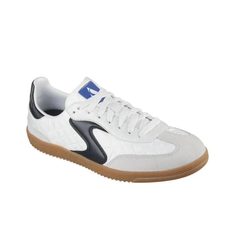 Skechers Anti Slip Wear Resistant Low Top Skateboard Shoes Women's White Black-1