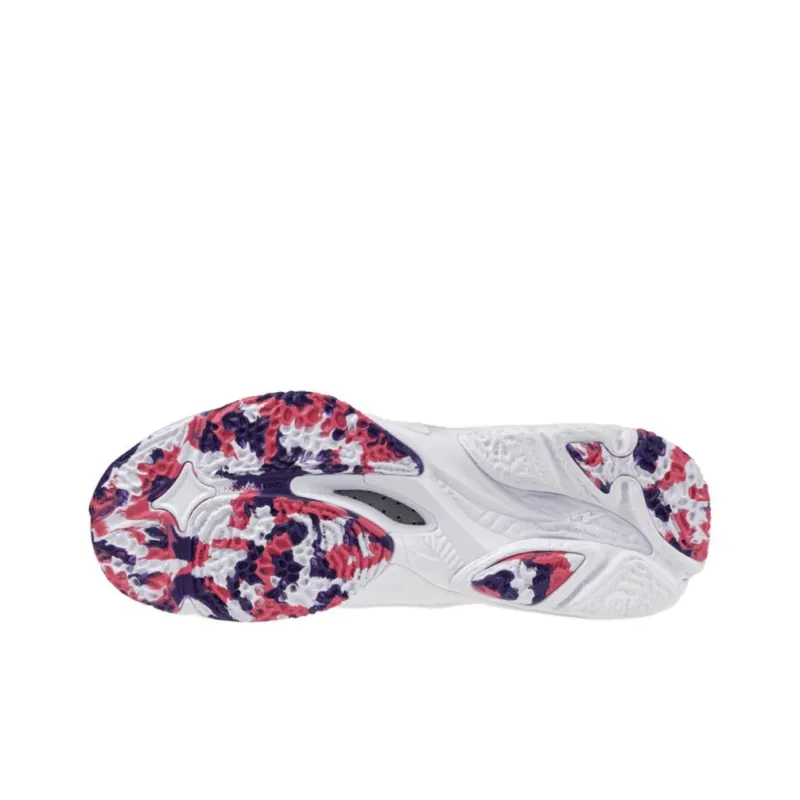 Mizuno Wave Lightning Z8 Wear resistant And Lightweight Mid Top Training Shoes Women's White-4
